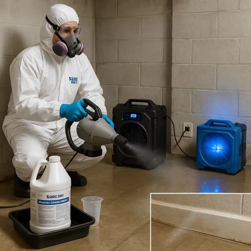 Sanitization and Odor Removal process in Watervliet, NY